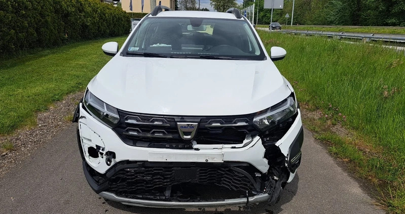 Dacia Sandero Stepway cena 27921 przebieg: 51162, rok produkcji 2021 z Żary małe 121